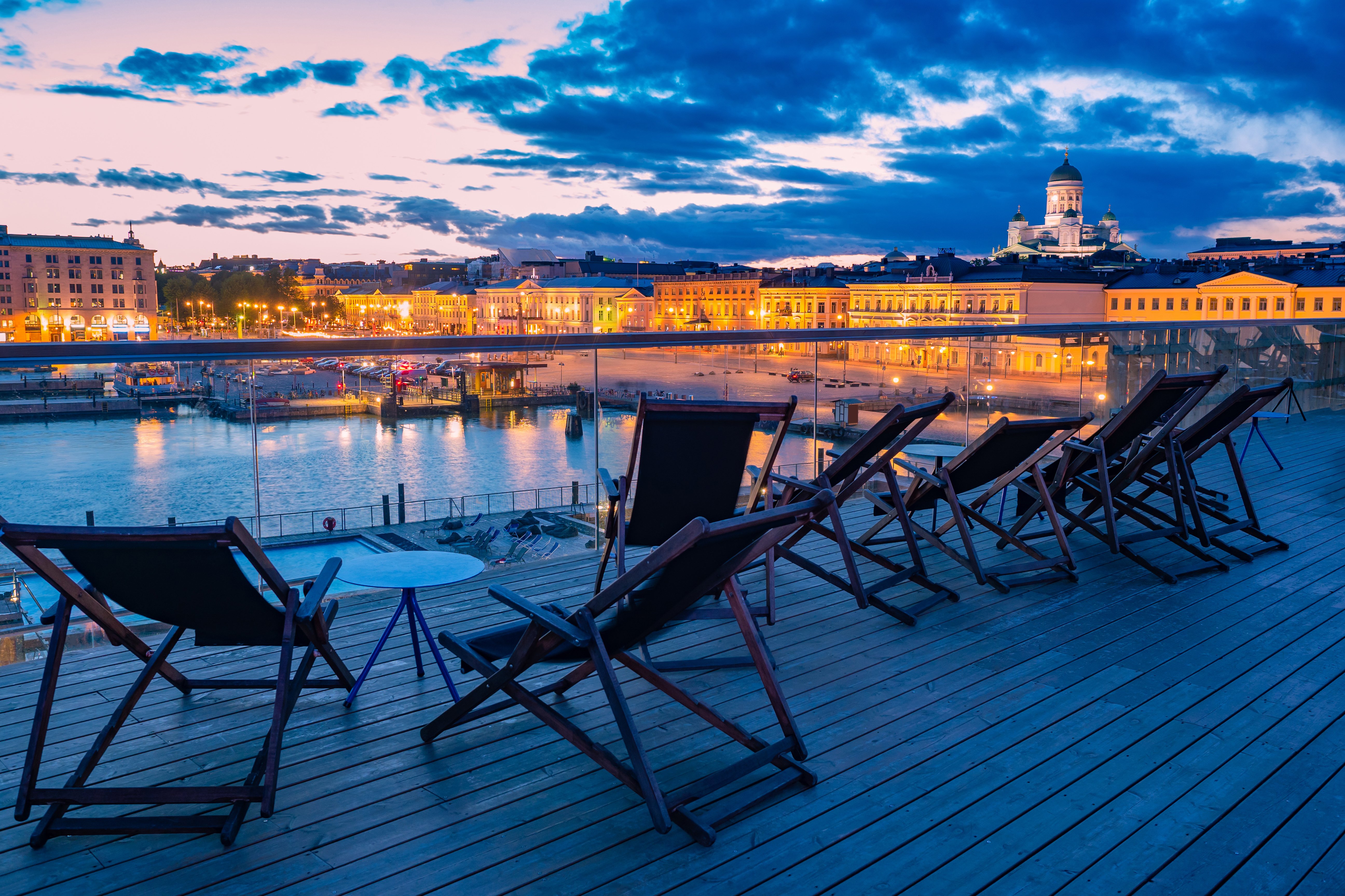 Evening in Helsinki